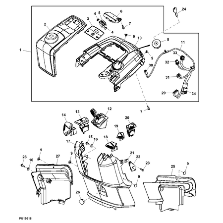 John Deere ROTARY SWITCH