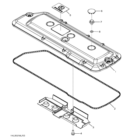 John Deere GASKET