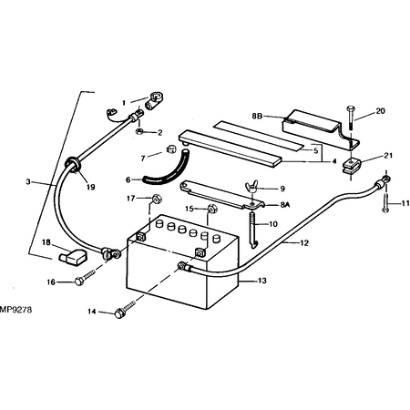 John Deere CABLE