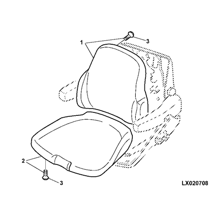 John Deere CUSHION SIT