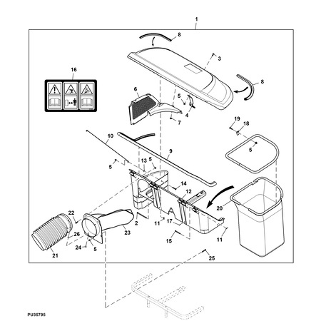 John Deere MATERIALSAMMLUNGSSYSTEM