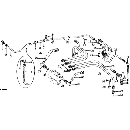 John Deere BACKUP RING