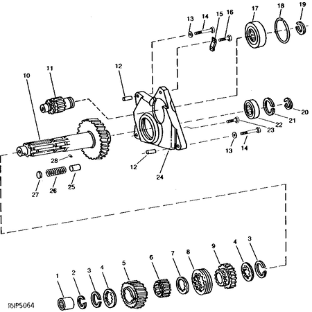 John Deere NEEDLE BEARING