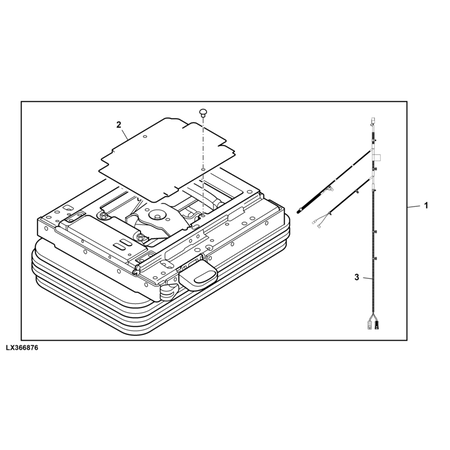 John Deere SEAT SUSPENSION