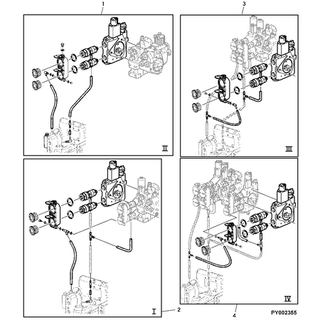 John Deere SELEKTIVES REGELVENTIL