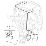 John Deere EINBAU DER SCHEIBENWASCHANLAGE