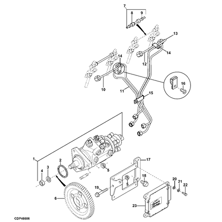 John Deere FUEL INJECTION PUMP REMAN