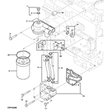 John Deere ABLAUFSCHRAUBE