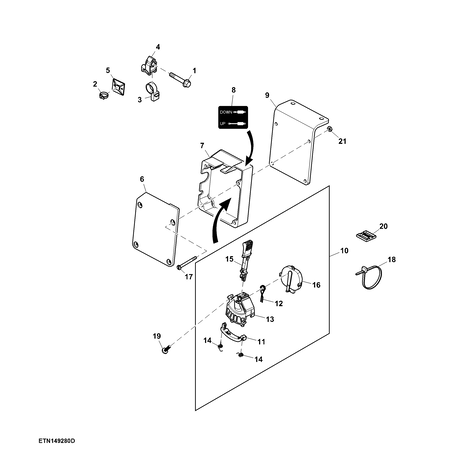 John Deere POTENTIOMETER