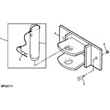 John Deere SPRING LOCKING PIN