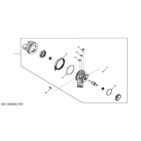 John Deere WATER PUMP