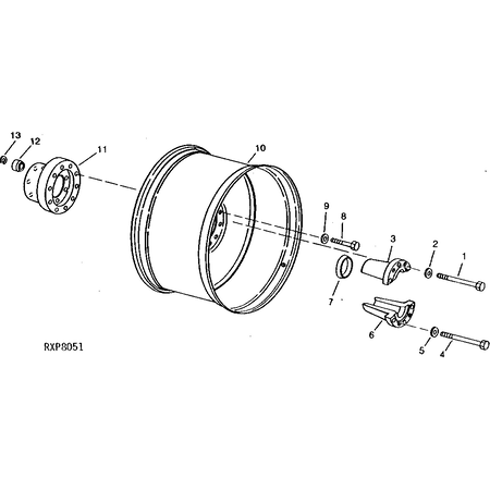 John Deere CAP SCREW