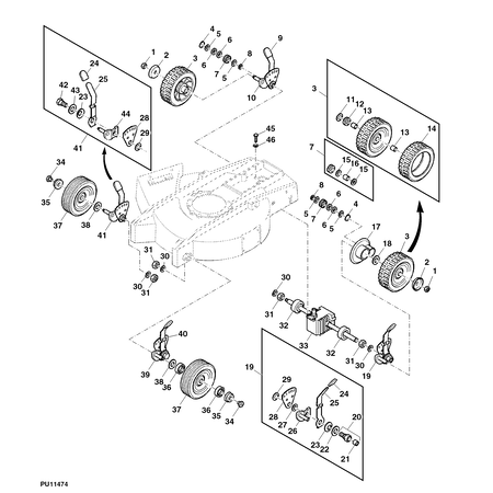 John Deere TIRE AND WHEEL ASSEMBLY