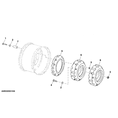 John Deere CAP SCREW