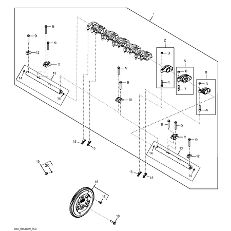 John Deere AFDICHTING