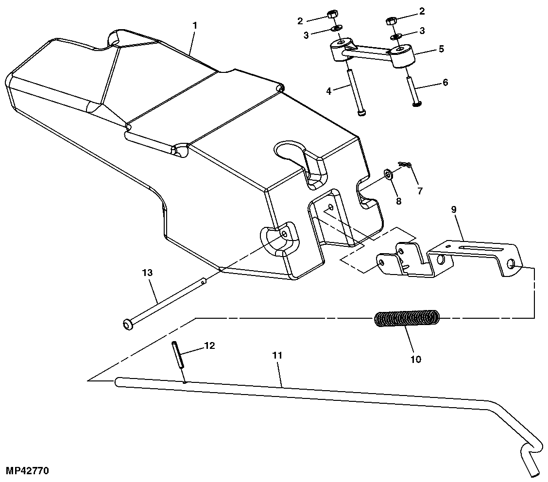 John Deere BG20560 MULCH KIT Kraakman parts Kraakman Parts
