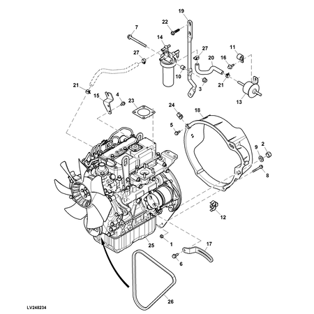 John Deere BORGMOER M12