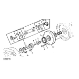 John Deere BEARING HOUSING W/O BEARING