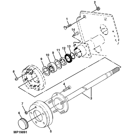 John Deere KUGELLAGER