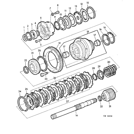 John Deere ZUIGERRING