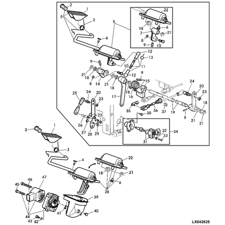 John Deere ADAPTER FITTING