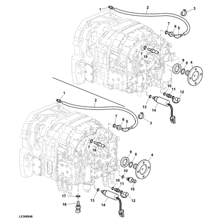 John Deere FLANGE