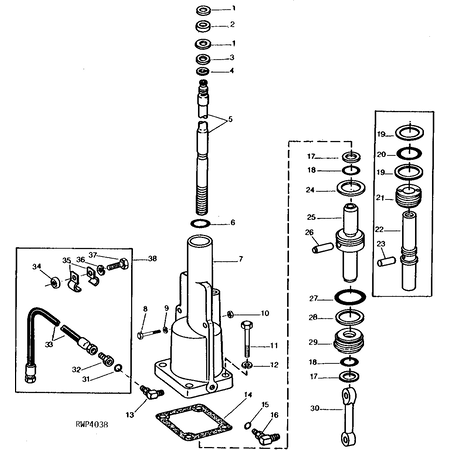 John Deere NEEDLE BEARING