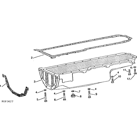 John Deere GASKET