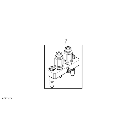 John Deere HYD. QUICK-CONNECT COUPLER