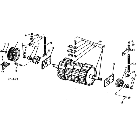 John Deere ECCENTRIC LOCKING COLLAR