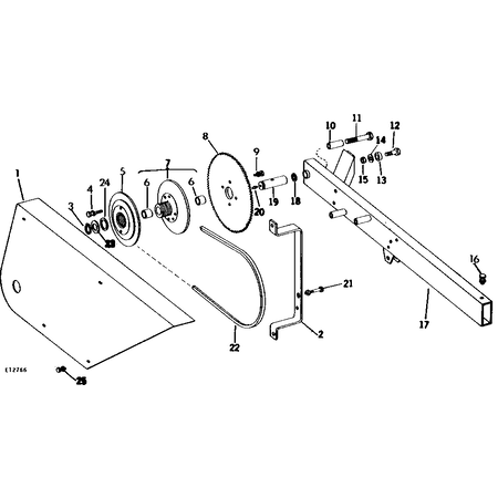 John Deere SLUITRING