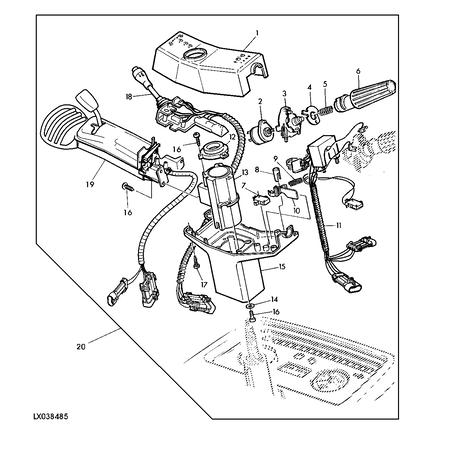 John Deere LEVER