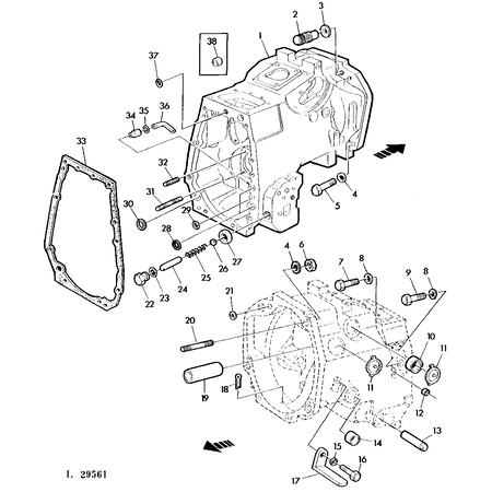 John Deere PAKKING