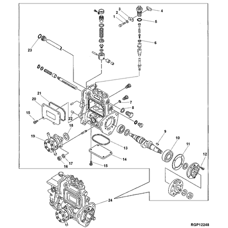 John Deere FUEL PUMP