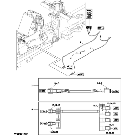 John Deere ELEC. CONNECTOR TERMIN