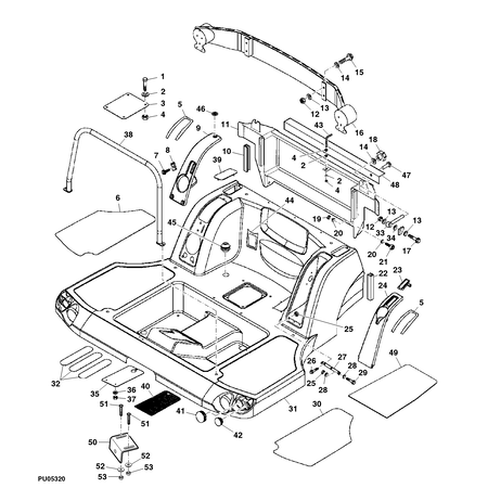 John Deere AFDICHTINGSRING