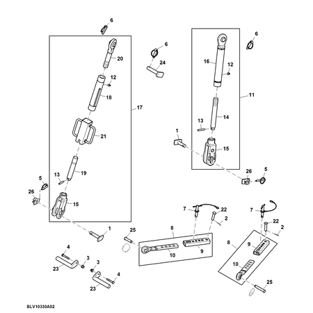 John Deere QUICK LOCK PIN