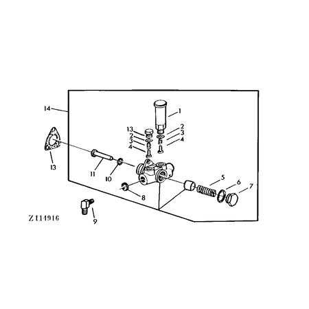 John Deere BENZINPUMPE