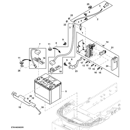 John Deere SICHERUNG