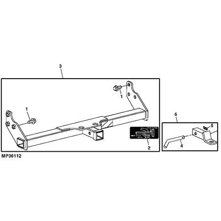 John Deere HITCH KIT