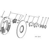 John Deere BREMSBELAGSATZ M4