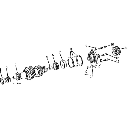 John Deere BEARING CONE