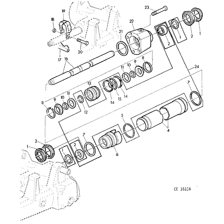 John Deere DICHTUNG