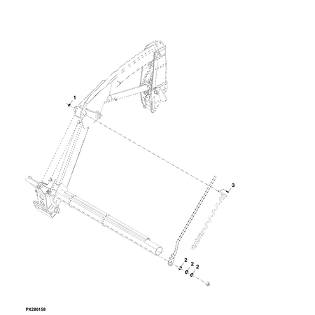 John Deere SLUITRING