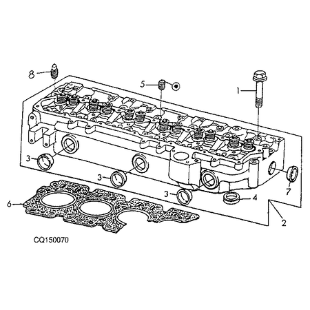 John Deere CILINDER KOPPAKKING