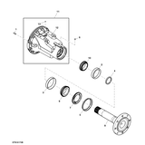 John Deere BEARING CONE