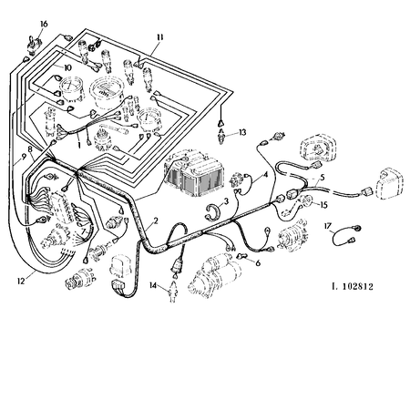 John Deere WIRING LEAD