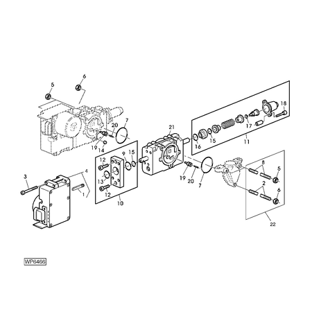 John Deere DICHTUNGSSATZ