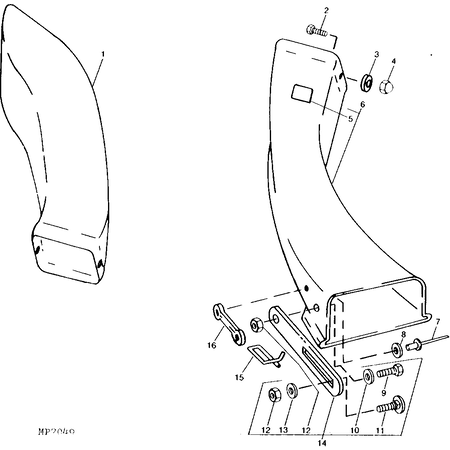 John Deere CHUTE