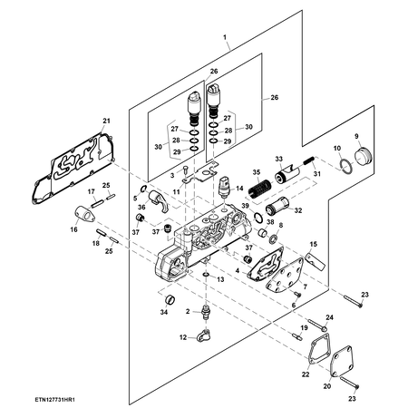 John Deere SOLENOID VALVE